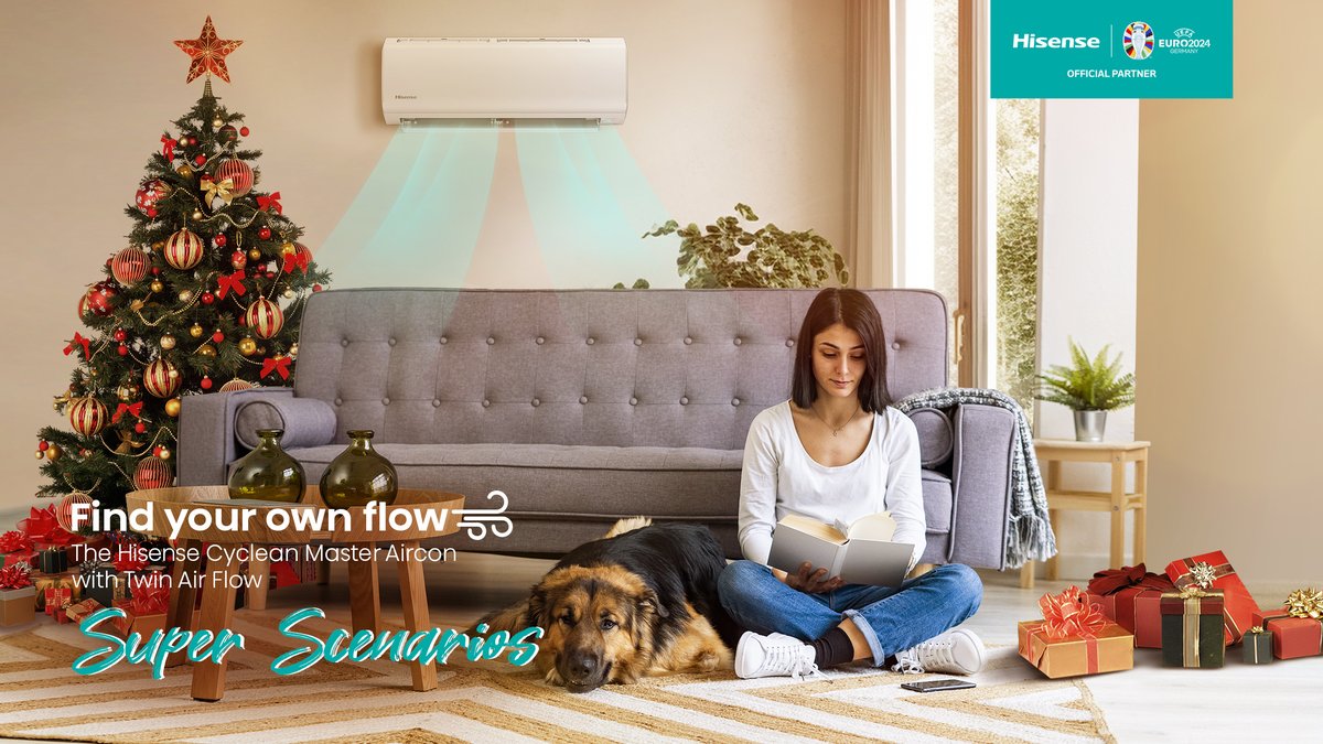 🎁 #SuperScenarios Holiday Giftcard GIVEAWAY!
Breathe in peace, breathe out bliss with the smart #Hisense's Cyclean Master AC. Featuring twin airflow for superior air quality, ensure your sanctuary stays serene this holiday season.

Follow us, RT and share your peaceful