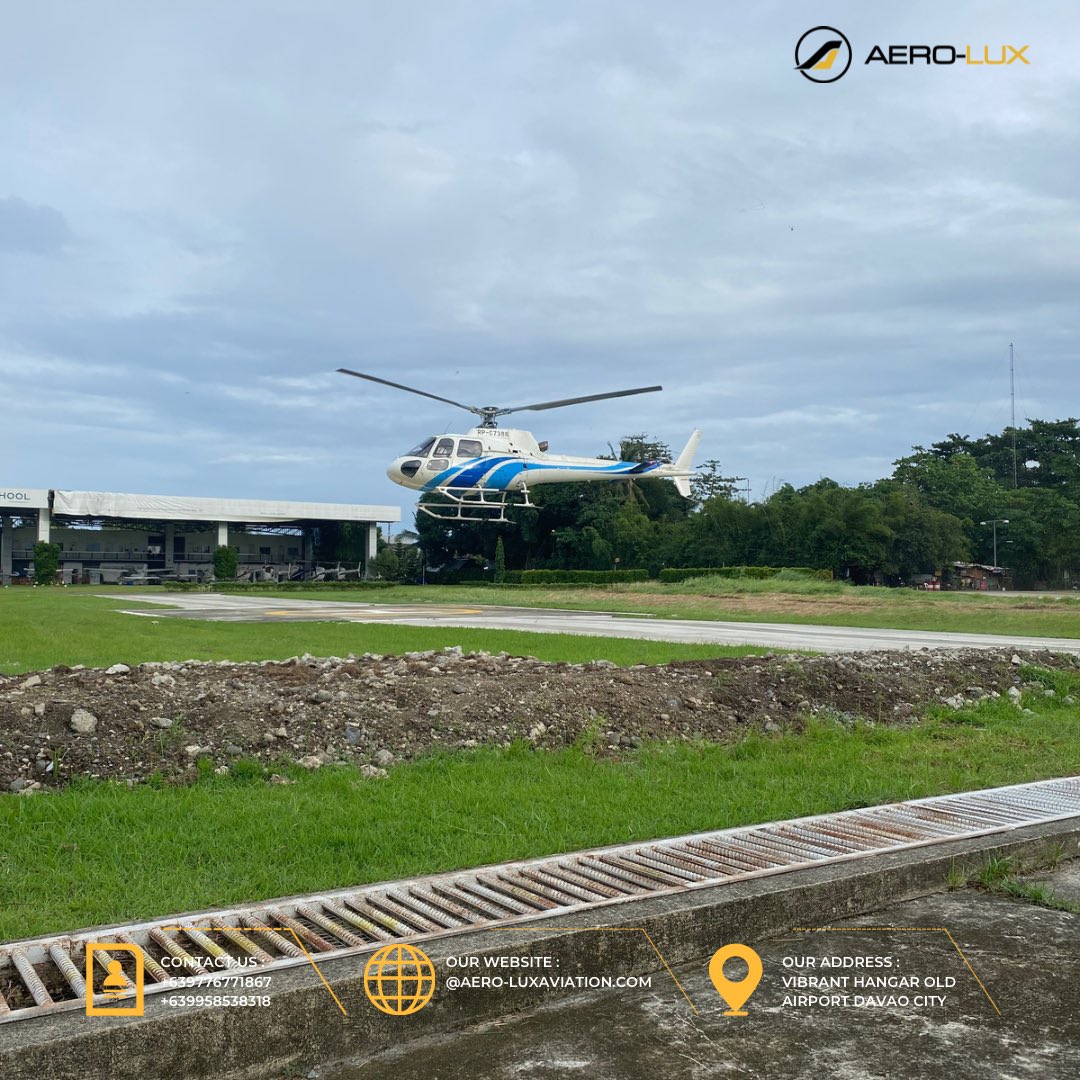 aeroluxav's tweet image. Discover the epitome of luxury and comfort with 𝐀𝐞𝐫𝐨-𝐥𝐮𝐱 helicopter VIP flights.

For more detail and inquiries, contact us now;
☎️ +639776771867 / +639958538318
📩 charter@aero-luxaviation.com
🌐 aero-luxaviation.com

#flyaerolux #helicopter  #vipflight #aircharter
