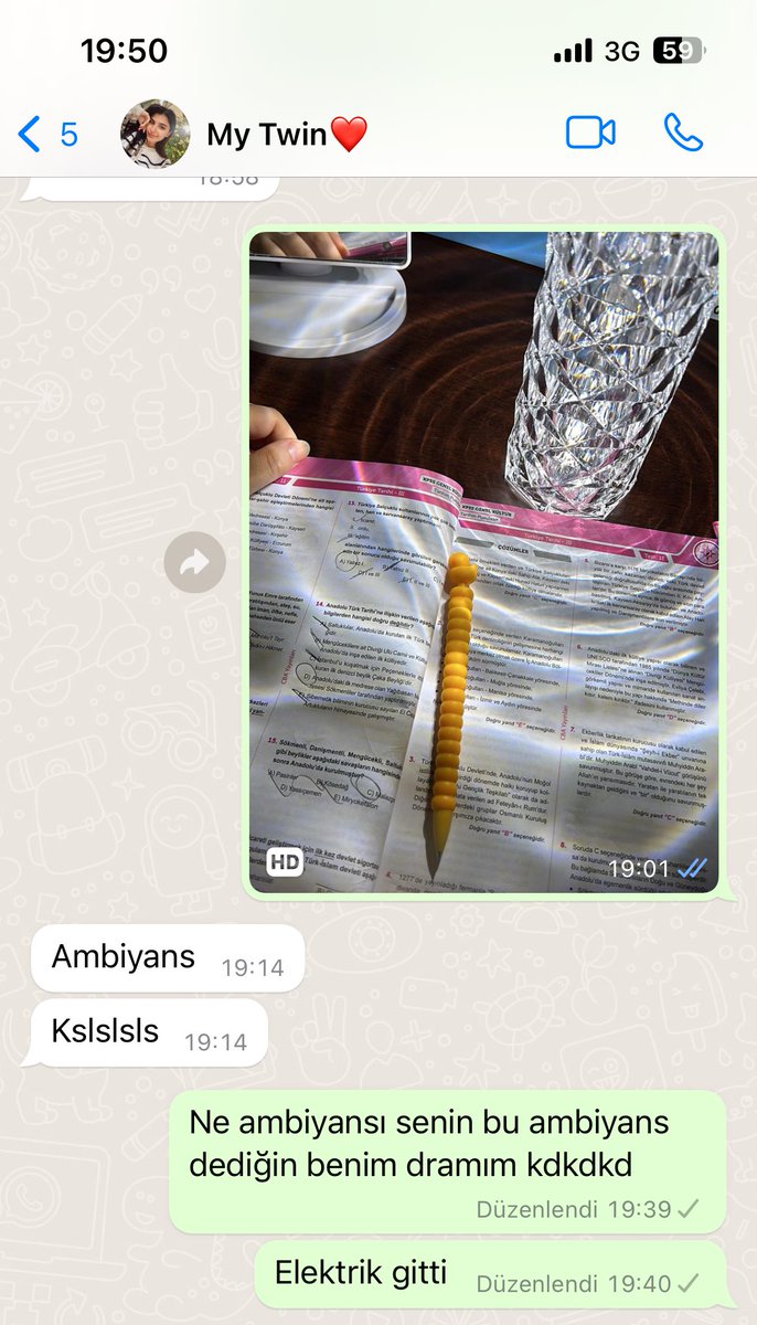 Dram olmuş ambiyans