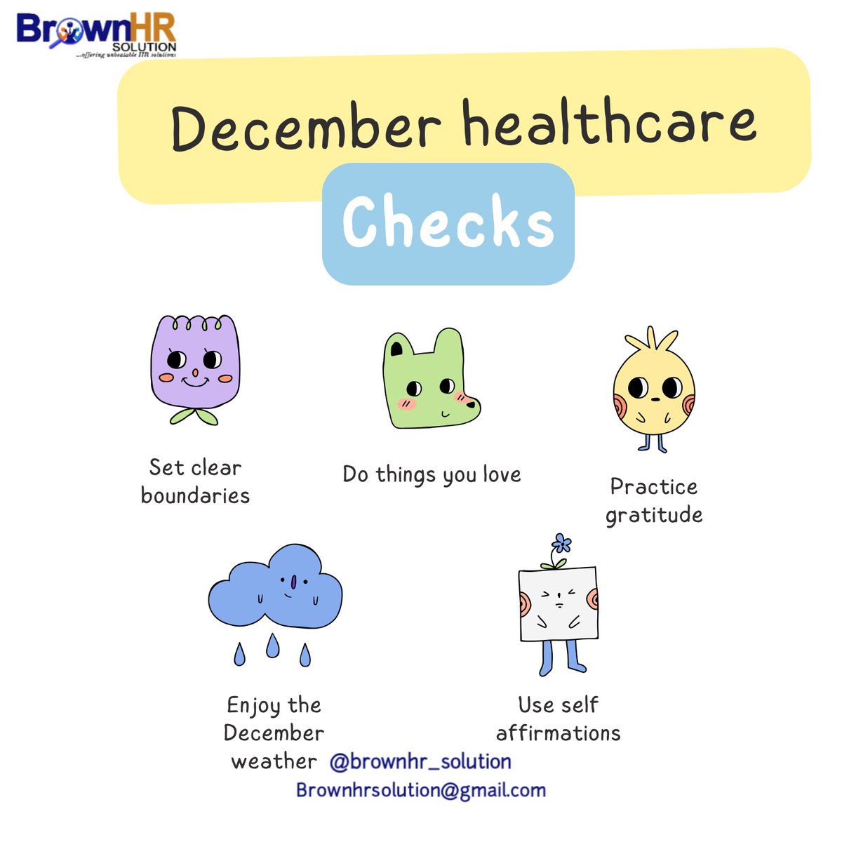 BrownhrS's tweet photo. Embrace self-care this #December in this holiday season. It's essential to prioritize your mental health &amp; have fun whilst at it. 🍁✨

#Holidayseason #christmascountdown https://t.co/BHMbfwxR2h