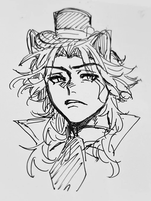 休憩中の落書き🦊 
