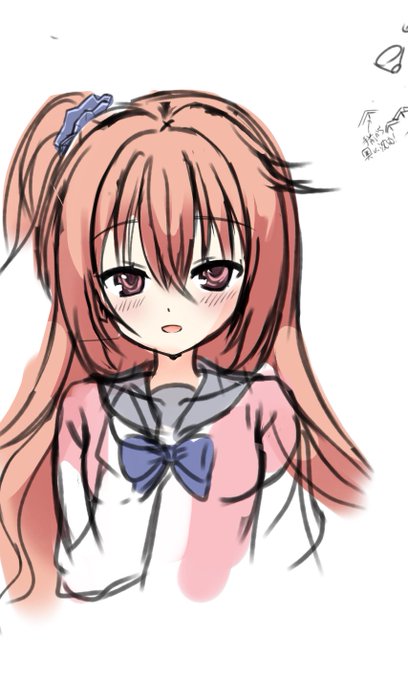 次のskebで描く子の練習( '༥'  )モシャモシャ 