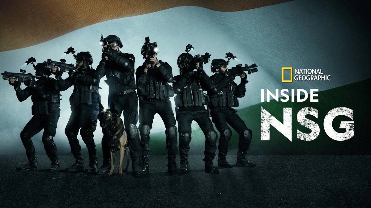 Tonight at eight o'clock National Geographic Channel and Disney +  Hot Star will be telecasting a documentary about our black commandos, the NSG

watch it guys 

#NSG #NationalGeographicChannel