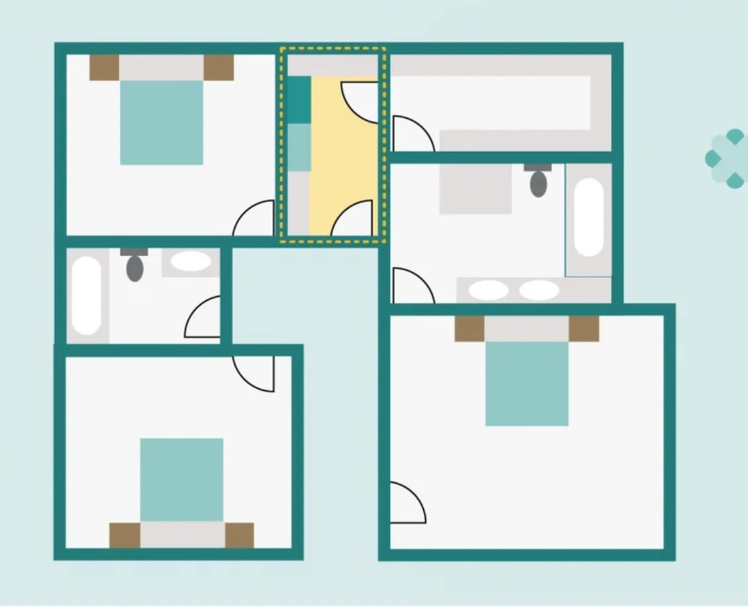 يفصل وضع غرف الغسيل بالقرب من غرف النوم - وليس الدور الأرضي أو السطح كما يفعل الكثير 

يتم تصميم مخطط المنزل الجيد ليكون أكثر وظيفية ولتوفير وقتك لذلك يفضل وضع غرف الملابس بالقرب من أماكن خزائن الملابس وغرف النوم لتكون أسهل في الوصول إليها عند الحاجة 
#تصميم_داخلي #تصميم_معماري