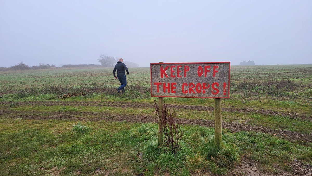 PixieLou85's tweet photo. @JeremyClarkson  We visited your farm today. Spent about half a grand (worth it). 
On a scale of 1-10 how annoyed does this image make you feel? 🤣🤣🤣 (don't worry, he didn't run onto your crops). https://t.co/A7VXGrAGUp