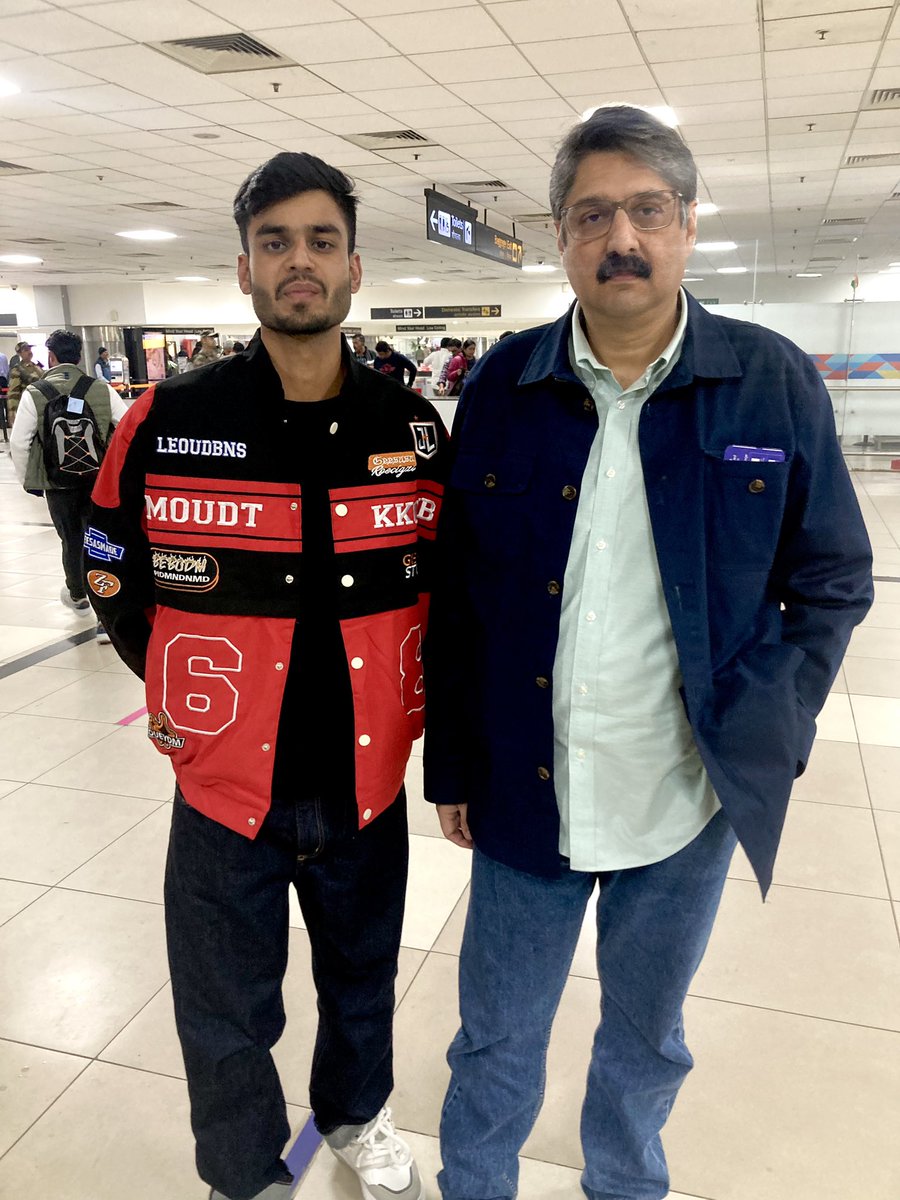 Great Meeting with Spl Director General of Police @HardiSpeaks Sir at Delhi Airport this Evening. Thank you very much sir for your kind wishes. @assampolice