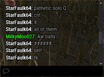 MilkyMoo027's tweet photo. I understand solo q can be hard but your behaviour shows you need to take a break from the game or learn to not take things seriously.
Said "baby" because they were acting like one but I generally mean it for them to take care of themselves.
#dbd #deadbydaylight #dbdsalt #salty https://t.co/TmFU7bLdzJ