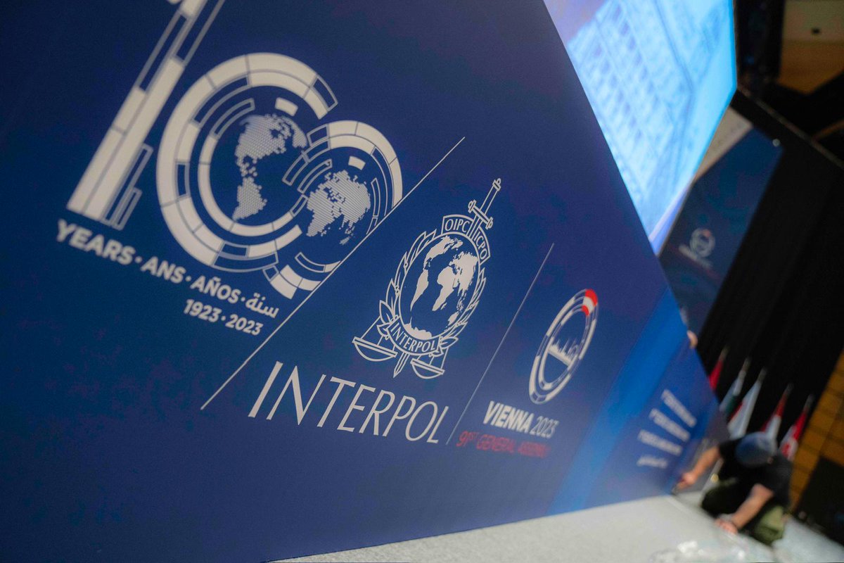 INTERPOL_HQ's tweet image. Final checks and finishing touches, as Vienna prepares to become the world capital of police cooperation.

#INTERPOLGA #INTERPOL100
