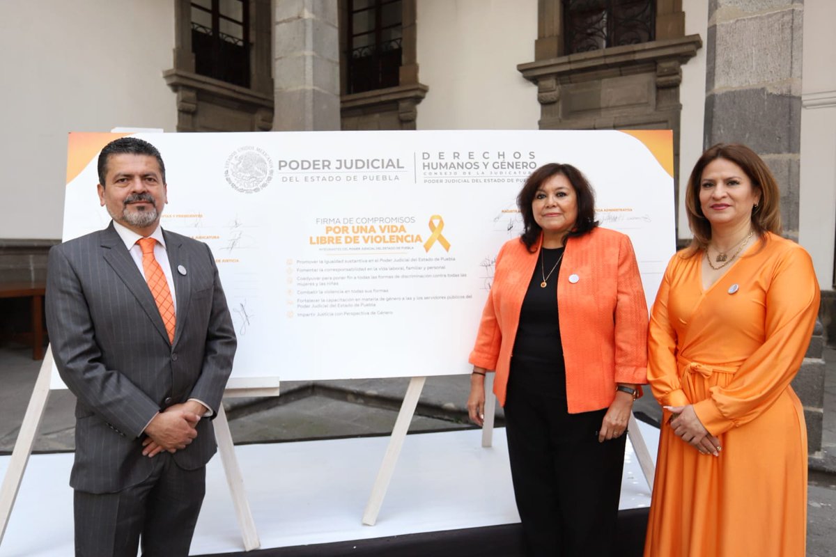 TJAEP2's tweet photo. El Tribunal de Justicia Administrativa se sumó a la conmemoración del Día Internacional de la Eliminación de la Violencia contra la Mujer y el inicio de la campaña #16DíasdeActivismo. https://t.co/yAufegY186