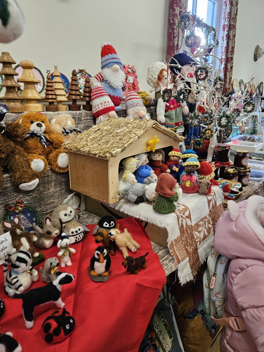 Chrismas Fair still on at the Village Hall until 4pm!!
