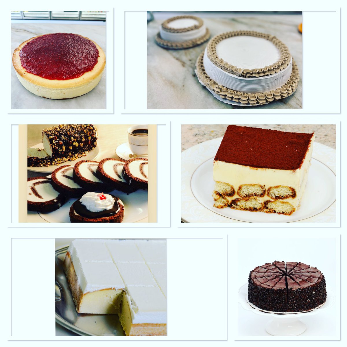 NastosIceCream's tweet photo. Cakes galore π°ππ° #raspberrycheesecake #icecreamcakes #cakeroll #nutlog #tiramisu #tresleche #chocolatecake #NationalCakeDay #cakelovers #treatyourself #sundayfunday #november #foodies #foodiesforlife #Nastosicecream #newark #ironbound #downneck #essexcounty #84yearsinbusiness https://t.co/0L1tjI2lHB