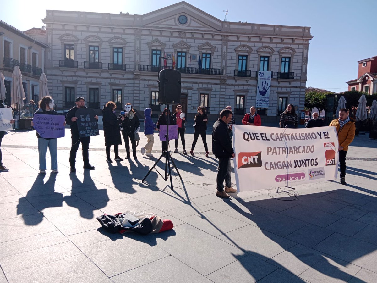SovCgt's tweet photo. JUNTAS SOMOS MÁS FUERTES 
25 NOVIEMBRE DE 2023
Alcázar de San Juan
@MujeresCgt_Madr 
@RojoyNegro_CGT 
@cgt https://t.co/AT9jqKExv7