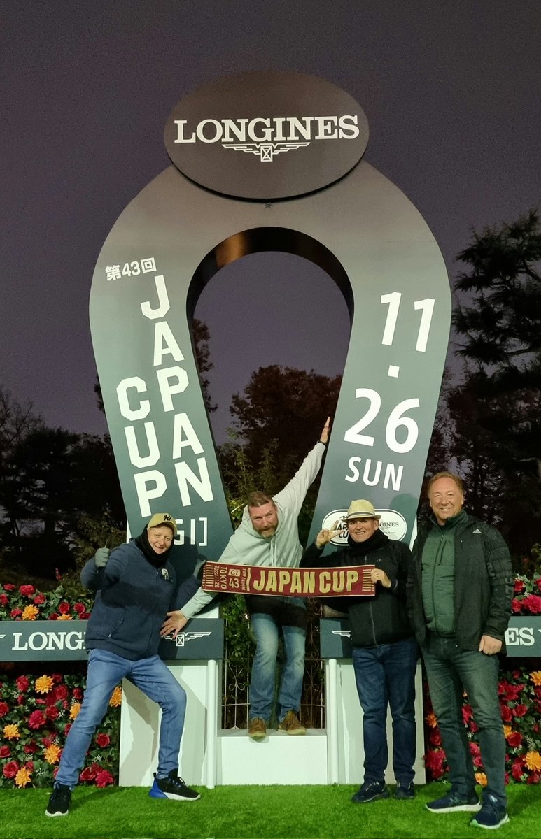 #JapanCupweektour2023
#Racetracksaroundtheworldtickedoff again
<a href="/scottdonaldson9/">Scott</a> <a href="/StainerJon/">Jon Stainer</a>
<a href="/colinpollard64/">colbydudeno1</a> 
Japan Cup at Tokyo Racecourse