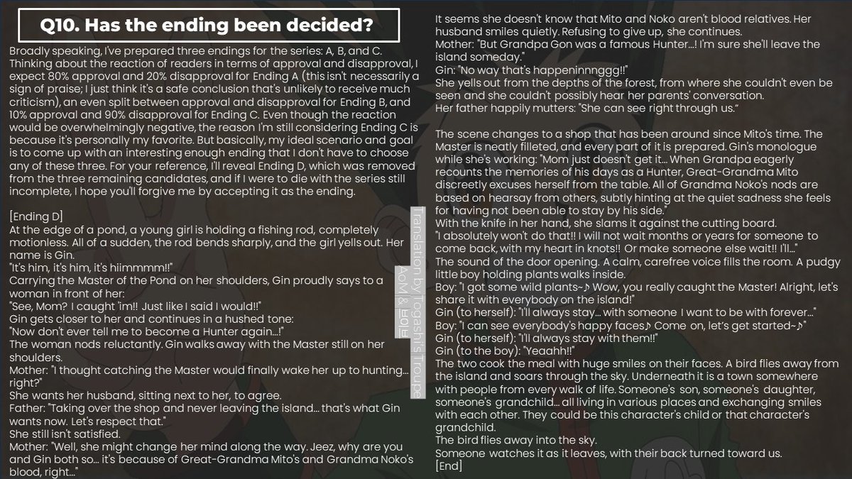 Togashi's Troupe tweet media