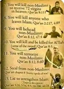 Imtiaz Mahmood (@imtiazmadmood) on Twitter photo By Lewis Amselem <a href="/TheDiplomad/">Lewis Amselem</a>
Islamic Conquest of the West:
Islam has been at war with the rest of the world for some 1400 years. "Radicalization" does not come from any specific historical event: not from the creation of Israel, not from Jefferson and the Barbary pirates, not By Lewis Amselem <a href="/TheDiplomad/">Lewis Amselem</a>
Islamic Conquest of the West:
Islam has been at war with the rest of the world for some 1400 years. "Radicalization" does not come from any specific historical event: not from the creation of Israel, not from Jefferson and the Barbary pirates, not