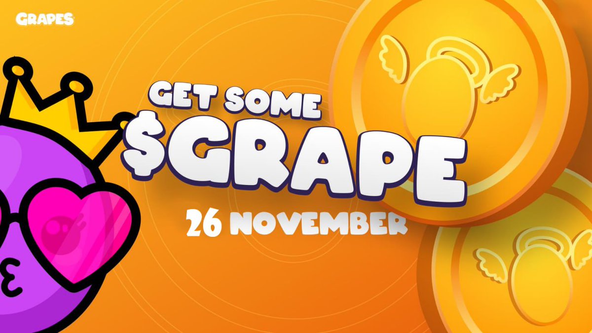 JolnGrapes's tweet photo. The day is finally here! 🍇🪙

Claim your $Grape Airdrop 👇
https://t.co/IGMCg8WXCl https://t.co/xuNzRDpW6y