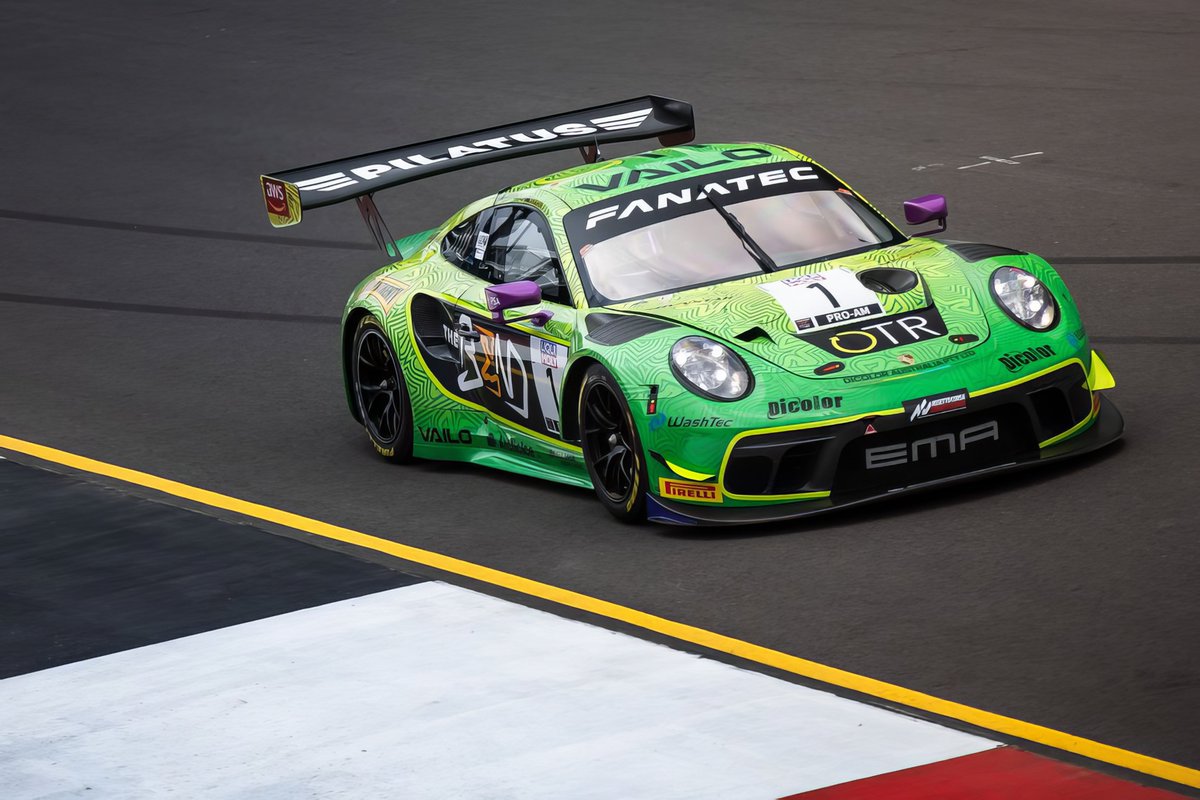 Nice work by #Porsche @Team_Penske ace @mattcampbell22_ back on home soil this weekend 🦘🇦🇺.
2 wins from 3 races with Yasser Shahin with @emamotorsportau on the streets of Adelaide in @GTWorldChAUS.
-
#Porsche