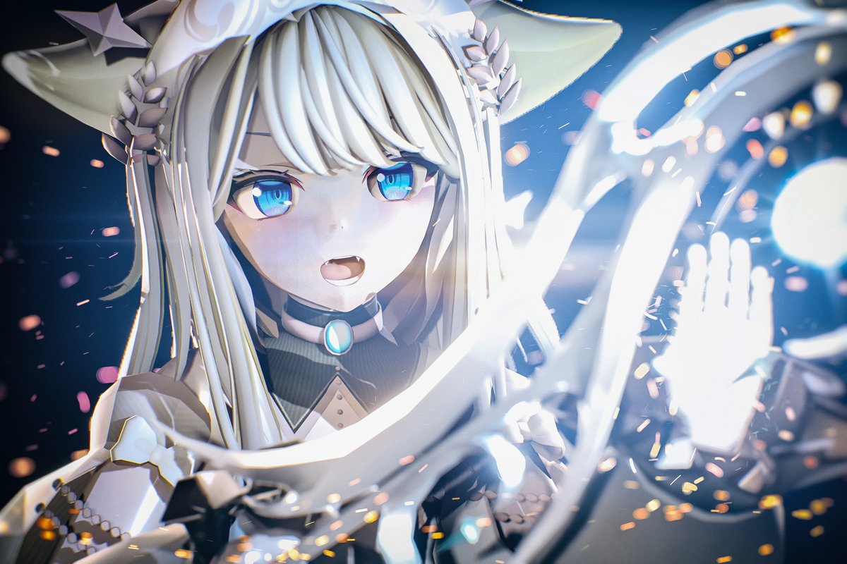 「VRChatじゃないけどアバターのおめかしがんばったやつ 」|bbbbitのイラスト