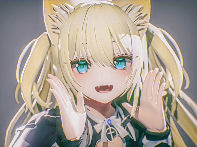 VRChatじゃないけどアバターのおめかしがんばったやつ 