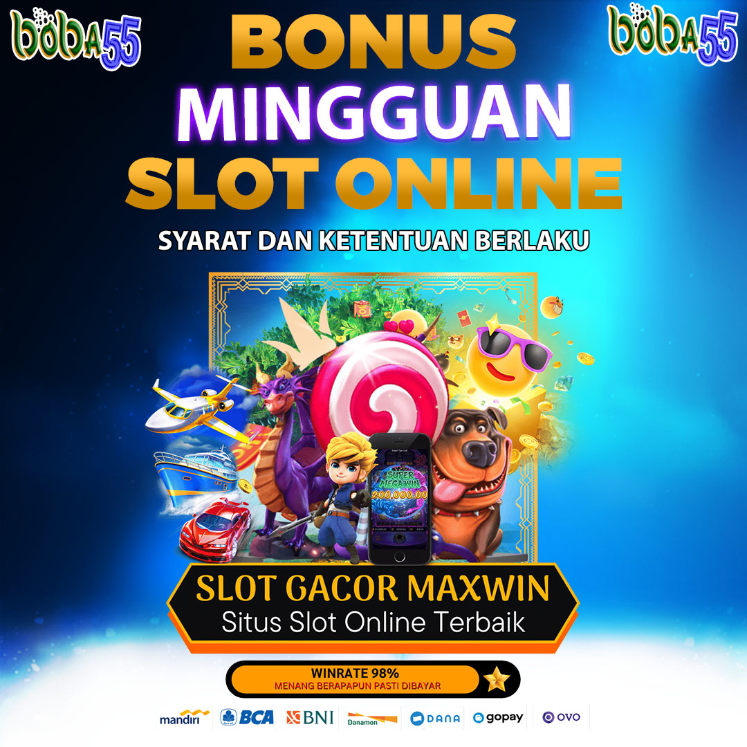 AdsBoba55's tweet photo. Boba55 - Dapatkan segera bonus mingguan slot 5% 0.5% , dari situs slot online resmi , Syarat dan ketentuan berlaku.  == > https://t.co/YZDGhCXJEa #slotonline #Slot #slotonlineterbaru #Slotonlineterpercaya #slotterbaru #slotonlineresmi #slotgacor #togelonline #gameslot https://t.co/vZRYk7zK3r