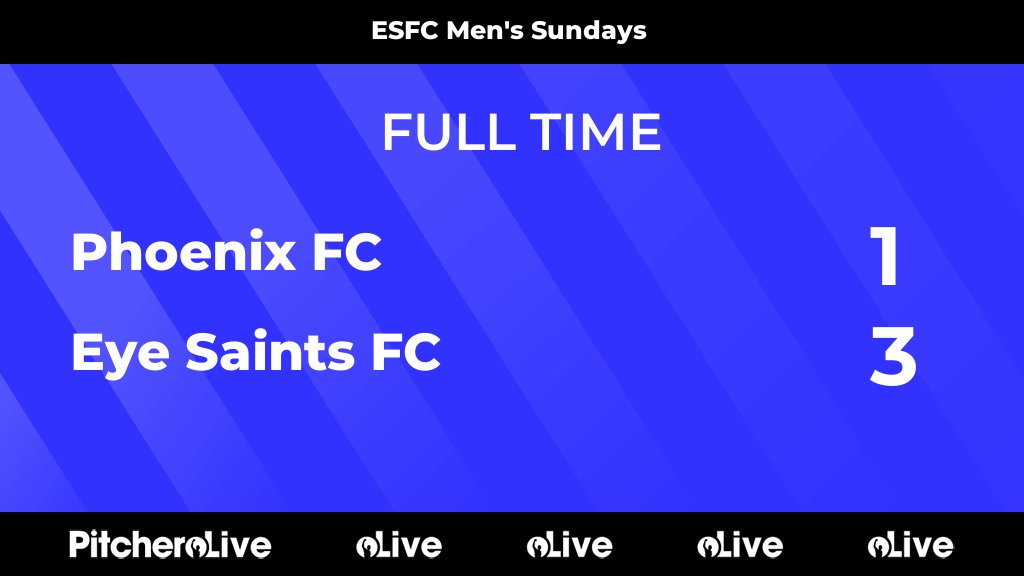 FULL TIME: Phoenix FC 1 - 3 Eye Saints FC
#PHOEYE #Pitchero
eyesaintsfc.com/teams/241538/m…