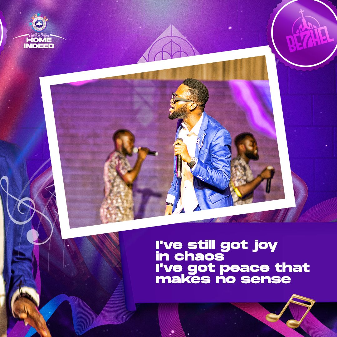 In the presence of God, there is fullness of joy. Minister @iamelijahdaniel brought down the presence of God with the melodious songs and energetic dance steps.

#rccglsc #teamard #Bethel #lscat7 #TheBethelExperience #thanksgiving #anniversary