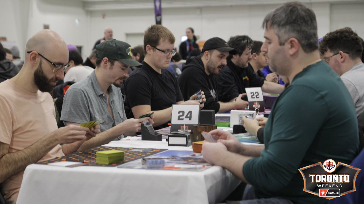 FaceToFaceGames's tweet photo. ✅ $ 20,000 USD in Prizes
✅ World Championship Invitation
✅ Sweet Trophy
107 Players return to fight to become the Canadian Regional Champion! Let's go! 
#MTG #F2FYYZ @PlayMTG https://t.co/HWABZDQYpy