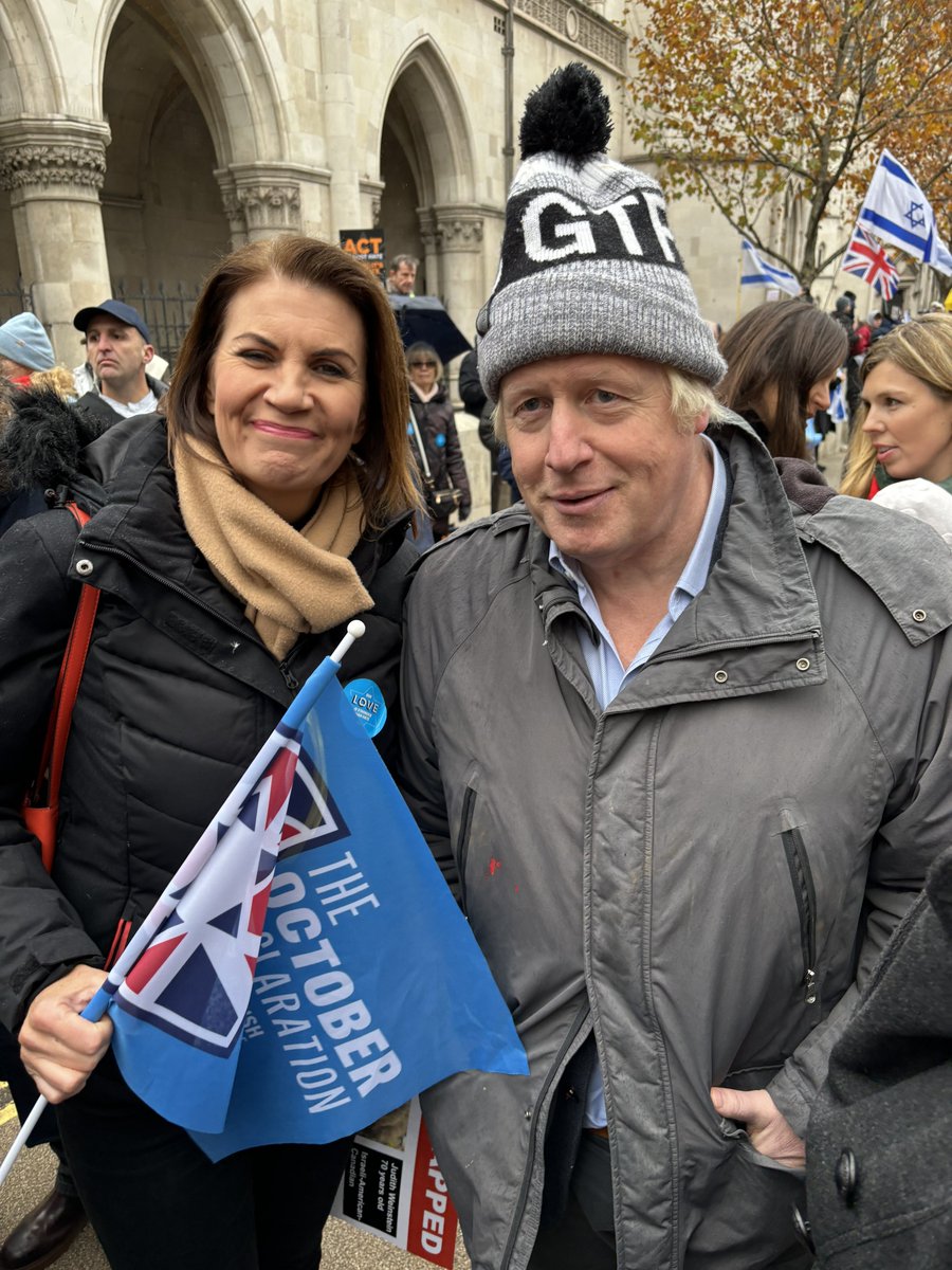 He's here. Where are <a href="/RishiSunak/">Rishi Sunak</a> <a href="/Keir_Starmer/">Keir Starmer</a> and every other British politician? Why aren't they standing in solidarity with British Jews today? #EndAntisemitism #NeverAgainIsNow