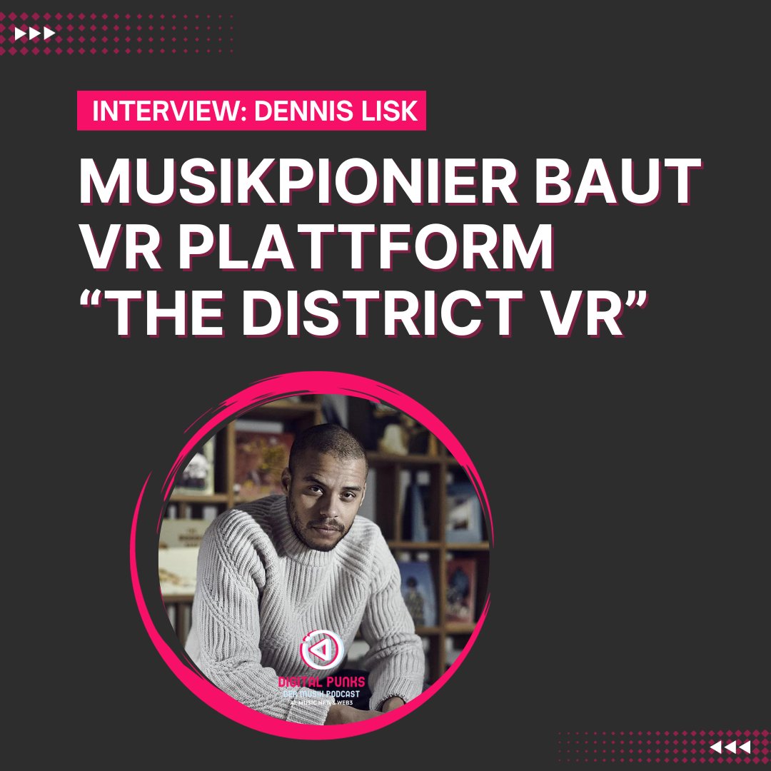 d1gitalpunks's tweet photo. Schnallt euch an für nächsten Sonntag.

@dennis_lisk (Beginner) ist bei uns.

Er berichtet über:
→ Seine Musikkarriere.
→ Die Vision von @TheDistrictVR.
→ Welche 3 Songs er ins Weltall mitnehmen würde! https://t.co/RUvUoTVKps