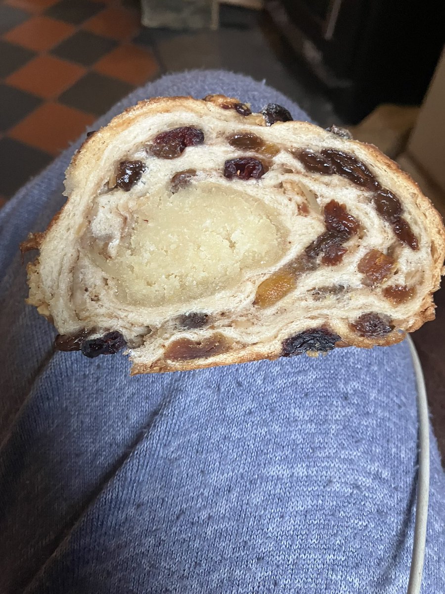 Baking practice ahead of the @ErlasGarden Christmas fair on the 2nd December. Pimped up a Paul Hollywood stollen recipe 😁