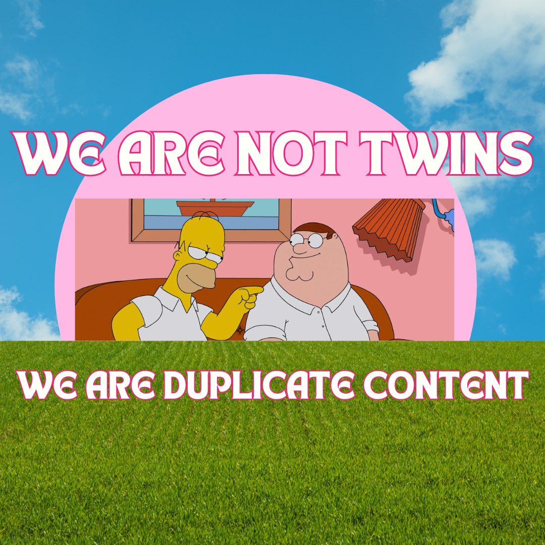 dreamscientists's tweet image. When your content strategy is so on point, even Homer and Peter are worried about duplicate content! 😂👯‍♂️ Avoid the doppelganger drama with Digital Dream Scientists - your go-to social media marketing experts! 🚀🪐 #digitaldreamscientists #nomoreduplicates #socialmediamasters