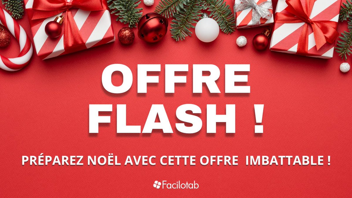Seulement 199€, ce week-end uniquement, offrez une tablette simplifiée et connectez enfin toute la famille 🎁

zurl.co/0OJn

#blackfriday #noel #offre #ANEPASMANQUER #prixcassé #blackfriday2023 #blackfridaysales #facilotab #bienvieillir #illectronisme
