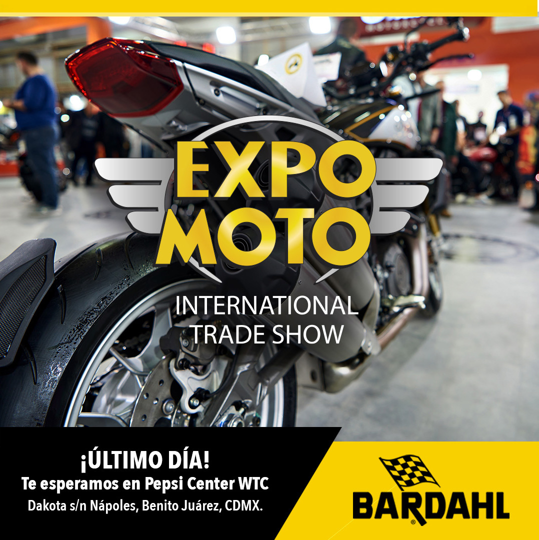 Hoy es el último día para asistir a la Expo Moto y poder conocer los productos que harán tus viajes en moto mucho mejores. Encuéntranos en el stand 252 a partir de las 11am. Te esperamos en Pepsi Center WTC Dakota s/n Nápoles, Benito Juárez, CDMX.