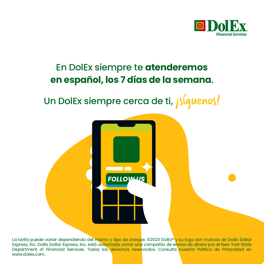 🏪 Descubre la comodidad de nuestros servicios en un solo lugar: ya sea en una #tiendaDolEx o a través de la #app para envíos de dinero a México ¡Rápido y desde casa! 📲 bit.ly/DolExApp

#dolexapp #dolexenviosdedinero #remesasmexico #moneytransfers #hispanosenusa