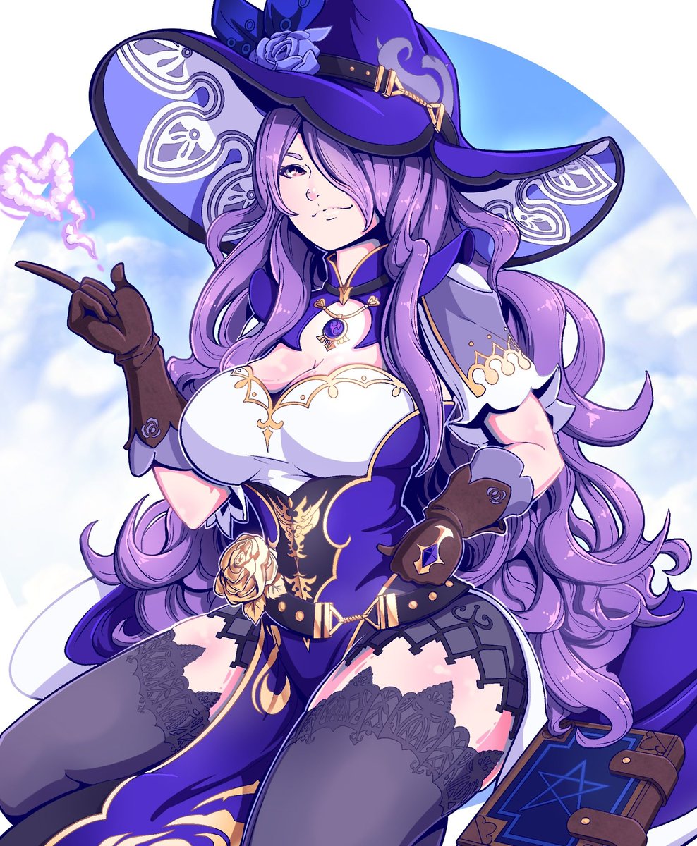 SpiritDraws_S's tweet photo. My 2021 Camilla X Lisa drawing! Brought to you by the color purple! 🟣 #AnimeArt #animegirl #fanart #Genshinfanart #Genshin_Impact #FireEmblem #characterart https://t.co/g4MOZRBFyB