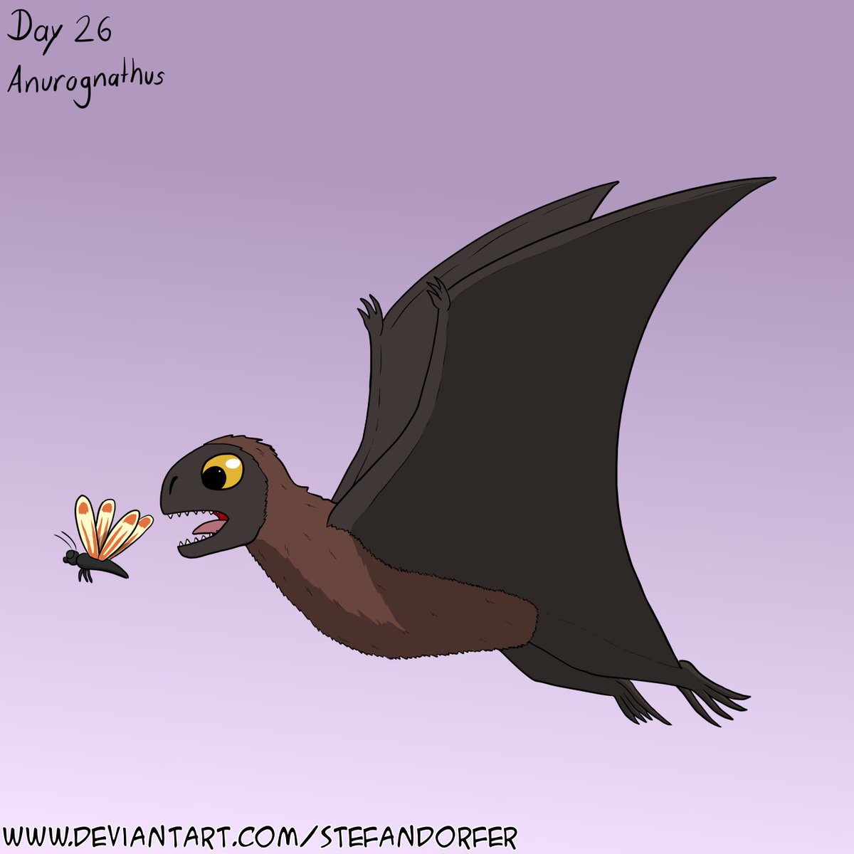 Stefandorfer's tweet image. Smol flap flap does a nom nom.
#paleoart #promptlist #paleovember #paleovember2023 #paleoart2023