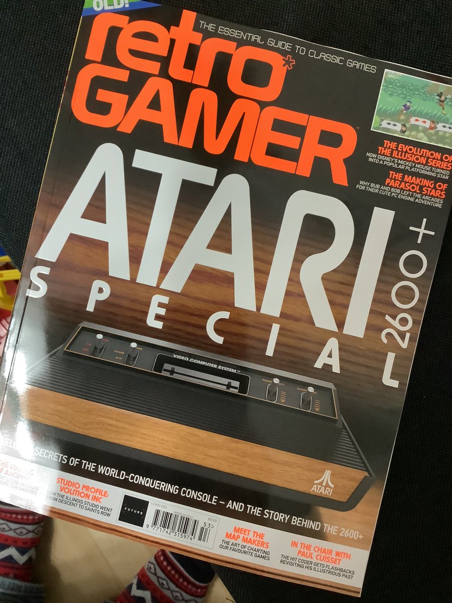 b1rdcor3_games's tweet photo. Picked up the new @RetroGamer_Mag.

Interested in the Atari 2600+ so going to be a good read.

#magazine #retrogamermagazine #retrogamer #retro #retrogames #retrogaming #game #games #gamer #gaming #atari #atari2600 #videogame #videogames #videogamer #videogaming @atari @PLAION_UK https://t.co/Lxdv9nSQt3