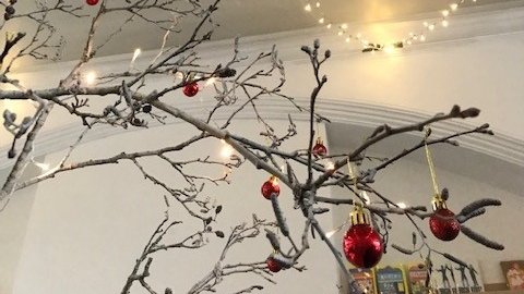 Magic and sparkle at #ledburypoetryhouse this afternoon as the high street is packed with market stalls and music - the lights will be turned on later this afternoon! Call by and visit our beautiful space packed with books and stationary for Christmas delights #Christmas2023