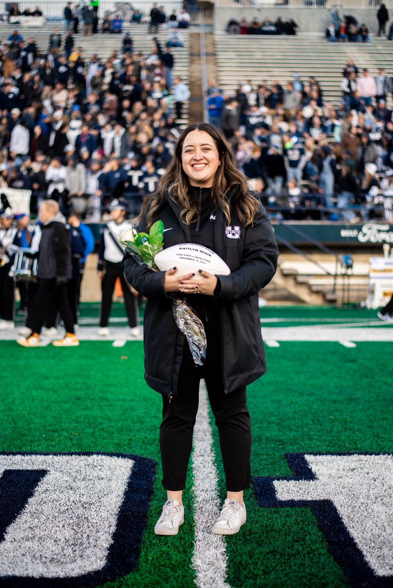 These three have worked their last regular season game for the football program and I am excited to see what they will be doing next. Thank you guys for setting the standard and showing the rest of the students the way. 

#AggiesAllTheWay