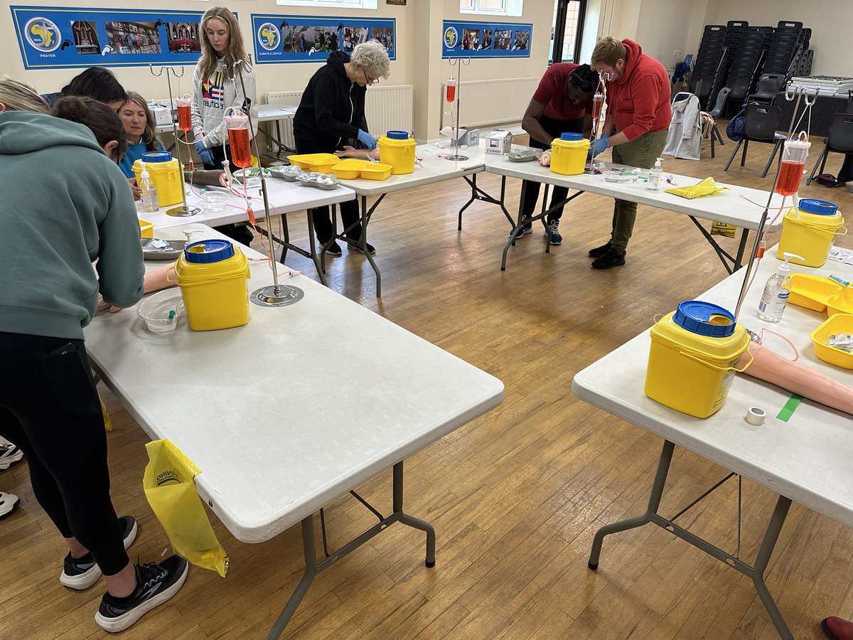 Ertraining's tweet image. Phlebotomy practice  💉