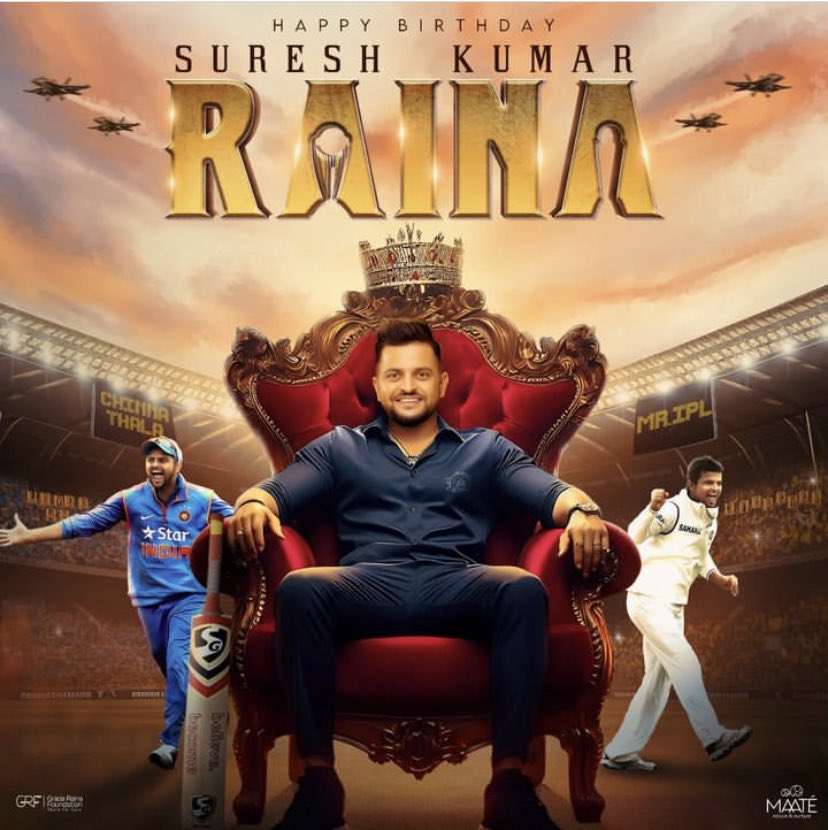 HAPPY BIRTHDAY LOML 🫶🏻🐐🙇
<a href="/ImRaina/">Suresh Raina🇮🇳</a> #sureshraina #happybirthdayraina