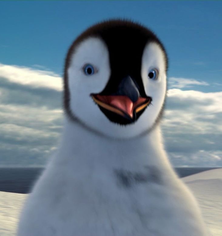 ActuallyMacaque's tweet photo. He’s autistic wth 
#happyfeet #mumble #Autism #idontknow #oml #headcanons https://t.co/fJiAM0Zcar