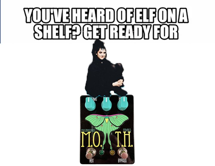 fuzzrocious's tweet image. That’s a Ruff Ryder.

Finish the meme rhyme using the name of our pedal!

#fuzzrocious #fuzzrociouspedals #stompbox #stompboxes #effectspedals #effectpedal #effectpedals #guitarpedal #basspedal #basspedals #overdrivepedal #winonaryder #beetlejuice #strangeandunusual #gothmemes