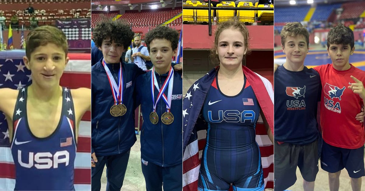 6⃣ Pennsylvania Wrestlers competed in the <a href="/wrestling/">United World Wrestling</a> U15 Pan-Am Championships in Panama City and are coming home with 9 Gold Medal across Freestyle, Greco and Girls! #PAPOWER

38 kg - Chase Karenbauer 🇺🇸 🥇🥇 
41 kg - Keegan Bassett 🇺🇸 🥇🥇 
44 kg - Fred Bachmann Jr. 🇵🇷 🥇🥇 
44
