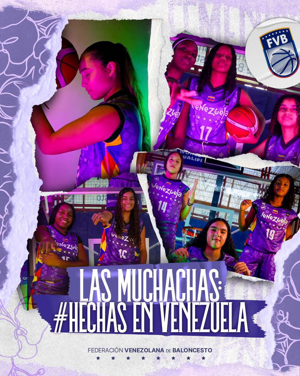 Es su momento, muchachas 💜

#U17 
#HechasEnVenezuela