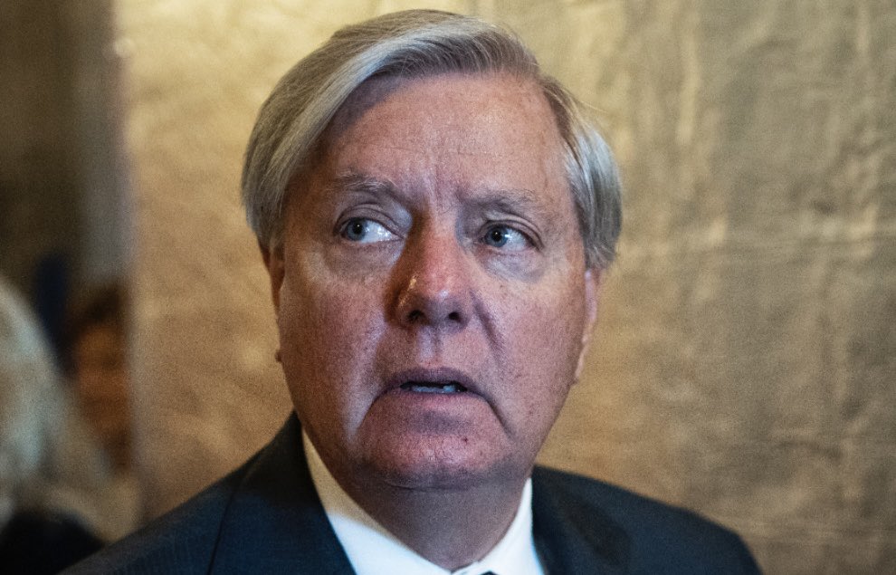 Does anyone ever wonder exactly what dirt — sexual, financial or otherwise — Trump has on Lindsay Graham?