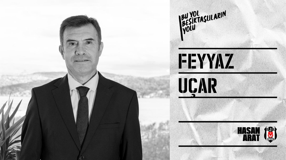 Hasan_Arat's tweet photo. Değerli Beşiktaşlılar,

Yönetimimizde yer alacak çok önemli bir ismi bugün sizlerle paylaşmak istiyorum:

FEYYAZ UÇAR

Ligde Beşiktaş formasını giydiği 320 maçta rakip kalelere attığı 170 golle “Beşiktaş tarihinin en golcü futbolcusu” ünvanına sahip olan Feyyaz Uçar, Beşiktaş Jimnastik Kulübü Divan Kurulu üyesi, Marmara Üniversitesi Atatürk Eğitim Fakültesi Beden Eğitimi ve Spor Bölümü “futbol ihtisas” mezunu. Evli ve iki çocuk babası olan Uçar, İngilizce, Fransızca ve İtalyanca biliyor.

Beşiktaşımız için çıktığı bu yolda kendisine başarılar diliyorum.

Feyyaz Uçar kimdir?

Futbola Avcılar Kulübü’nde başladıktan kısa bir süre sonra Beşiktaş Genç Takımı’na gelen Feyyaz Uçar, 1982-83 sezonundan itibaren A Takım kadrosuna yükseldi ve siyah-beyazlı formayı giydiği 12 sezonda toplam 421 maçta 211 gol kaydetti.

BJK Divan Kurulu üyesi olan Uçar, Marmara Üniversitesi Atatürk Eğitim Fakültesi Beden Eğitimi ve Spor Bölümü “futbol ihtisas” mezunu.

Beşiktaş formasıyla 4 Türkiye Ligi, 3 Türkiye Kupası, 4 Cumhurbaşkanlığı Kupası, 1 Başbakanlık Kupası, 6 TSYD Kupası şampiyonluğu yaşayan Uçar, 1989-1990 sezonunu ise gol kralı olarak tamamladı.

Futbolculuk kariyerinin ardından teknik direktörlük yapan Feyyaz Uçar, Beşiktaş’ın 100. yılında kazandığımız şampiyonlukta Beşiktaş’ın yardımcı antrenörü olarak görev yaptı.