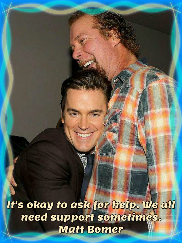JustMatt1753283's tweet photo. #MattBomer on asking for help. https://t.co/PJurxFVf9F