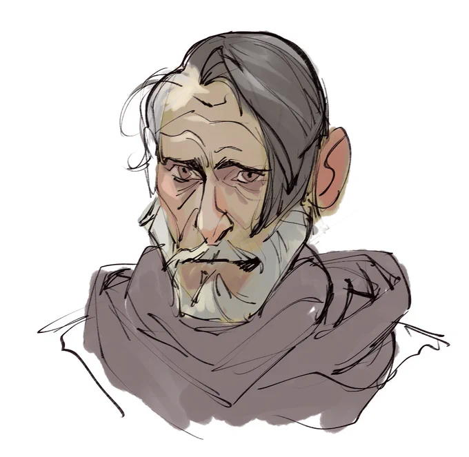 Hi! I did a little warm up study today! :) 