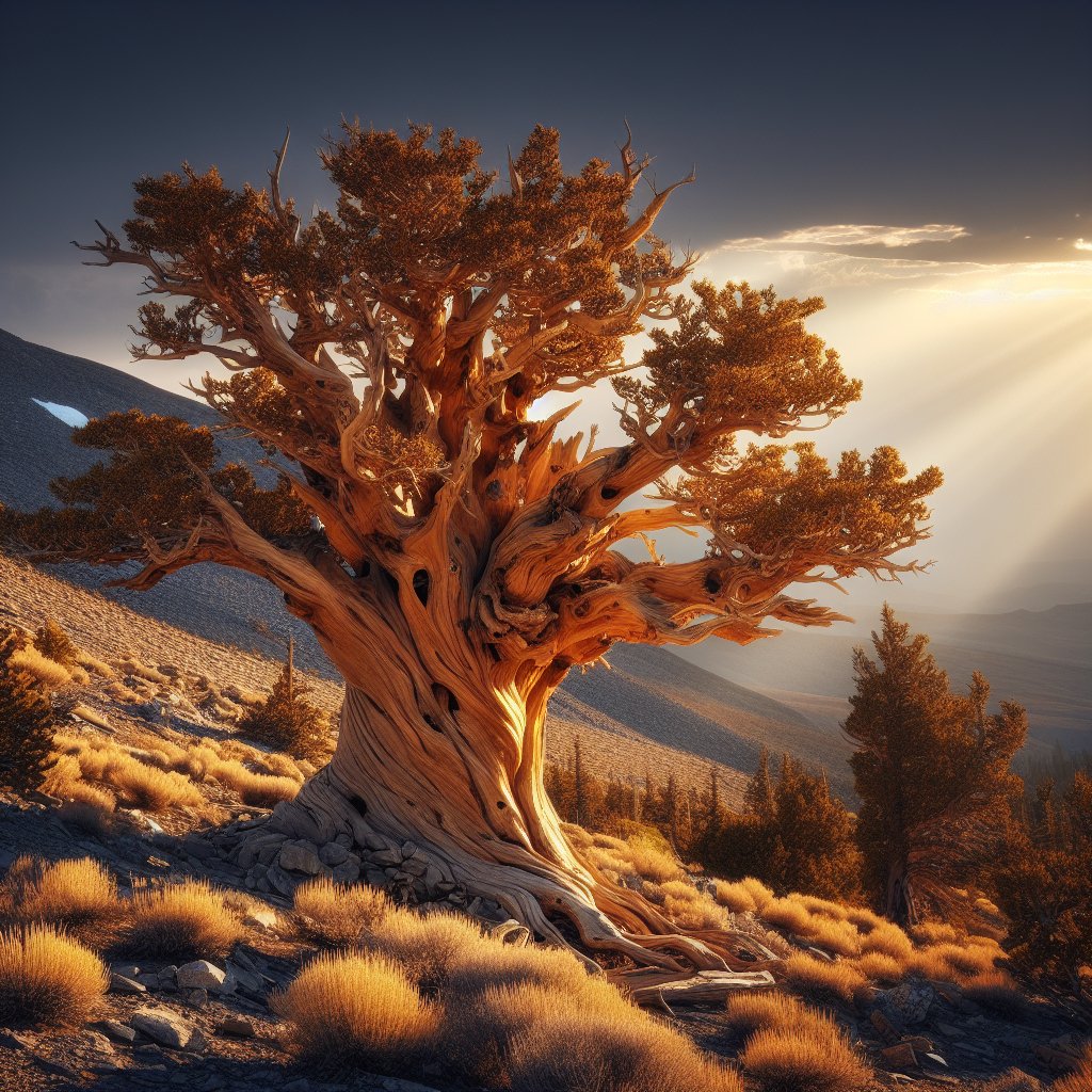 The world’s oldest living tree, a Great Basin bristlecone pine named Methuselah, is located in California’s White Mountains and is over 4,800 years old! #nature #trees #bristleconepine #methuselah #ancient #old #california #whitemountains #greatbasin #dendrology